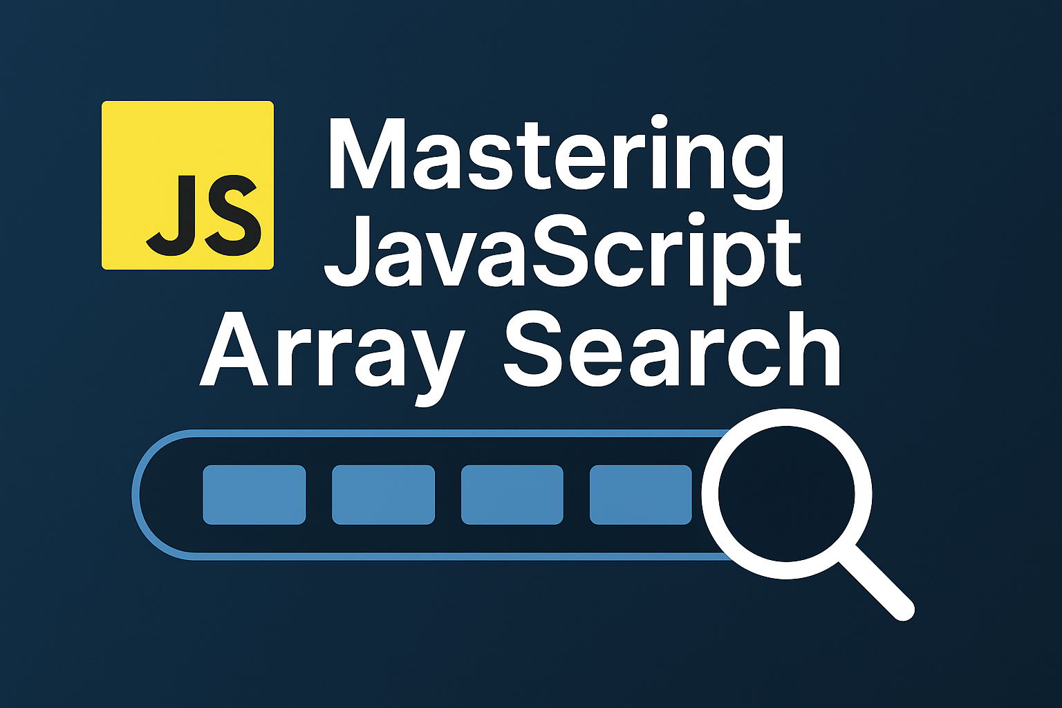 JavaScript array search